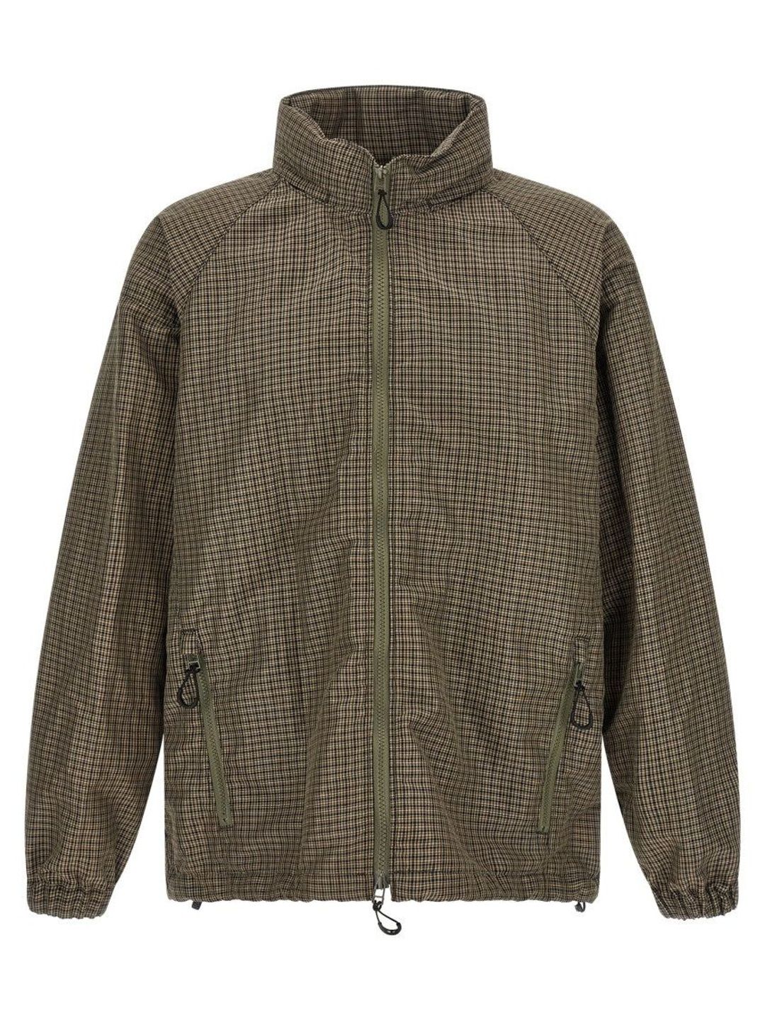 Comme Des Garcons Green Checked Jacket