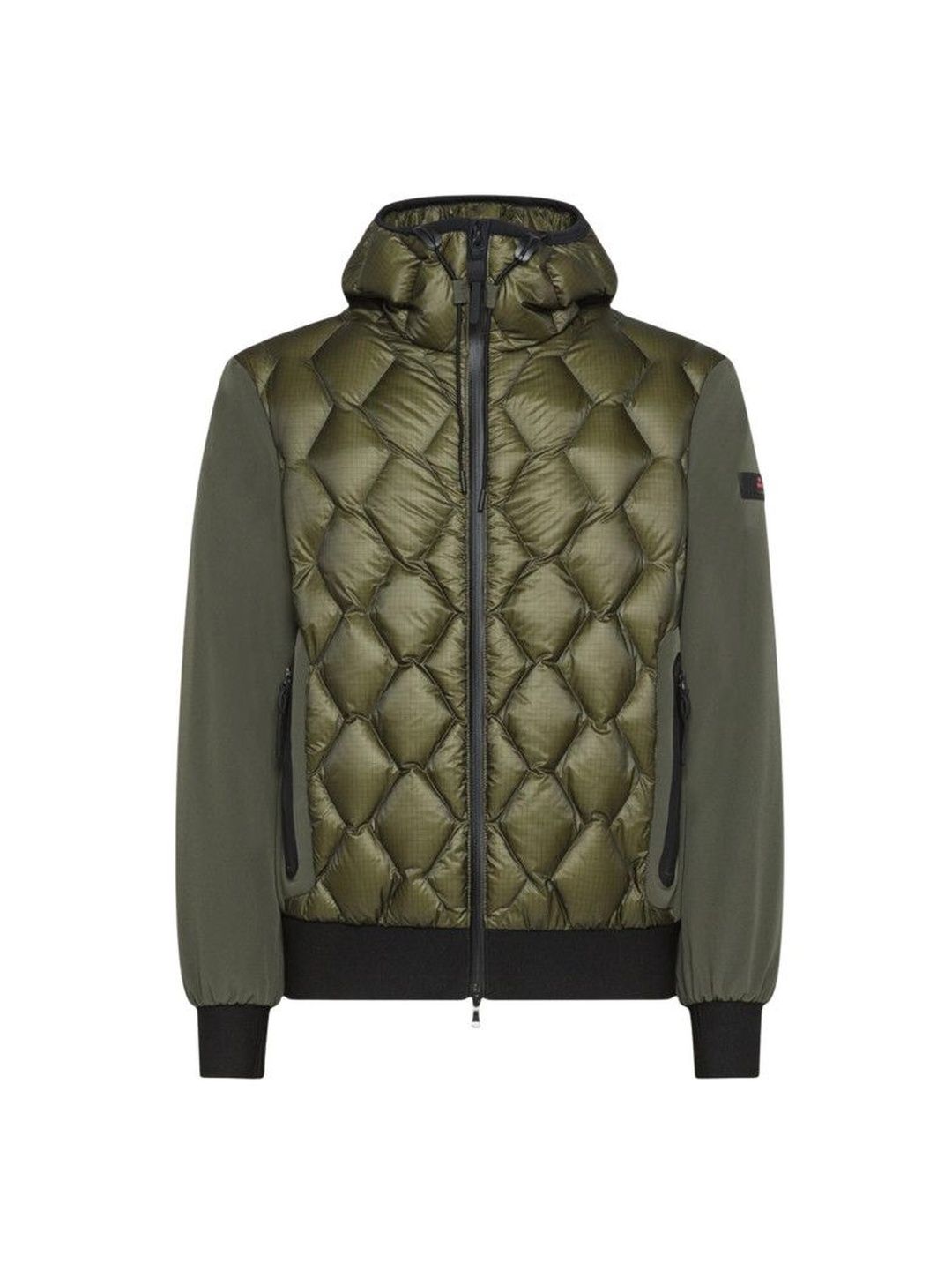 Peuterey Green Quilted Hood Jacket