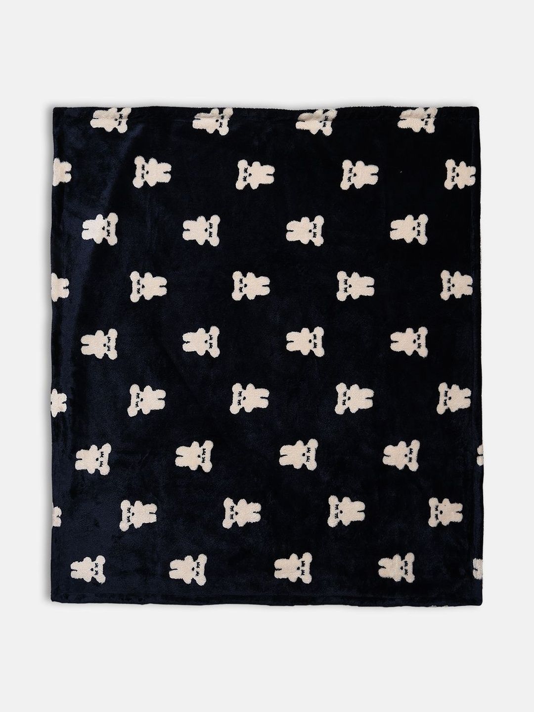 MINI KLUB MINI KLUB Blue Cartoon Characters 210 GSM Blanket