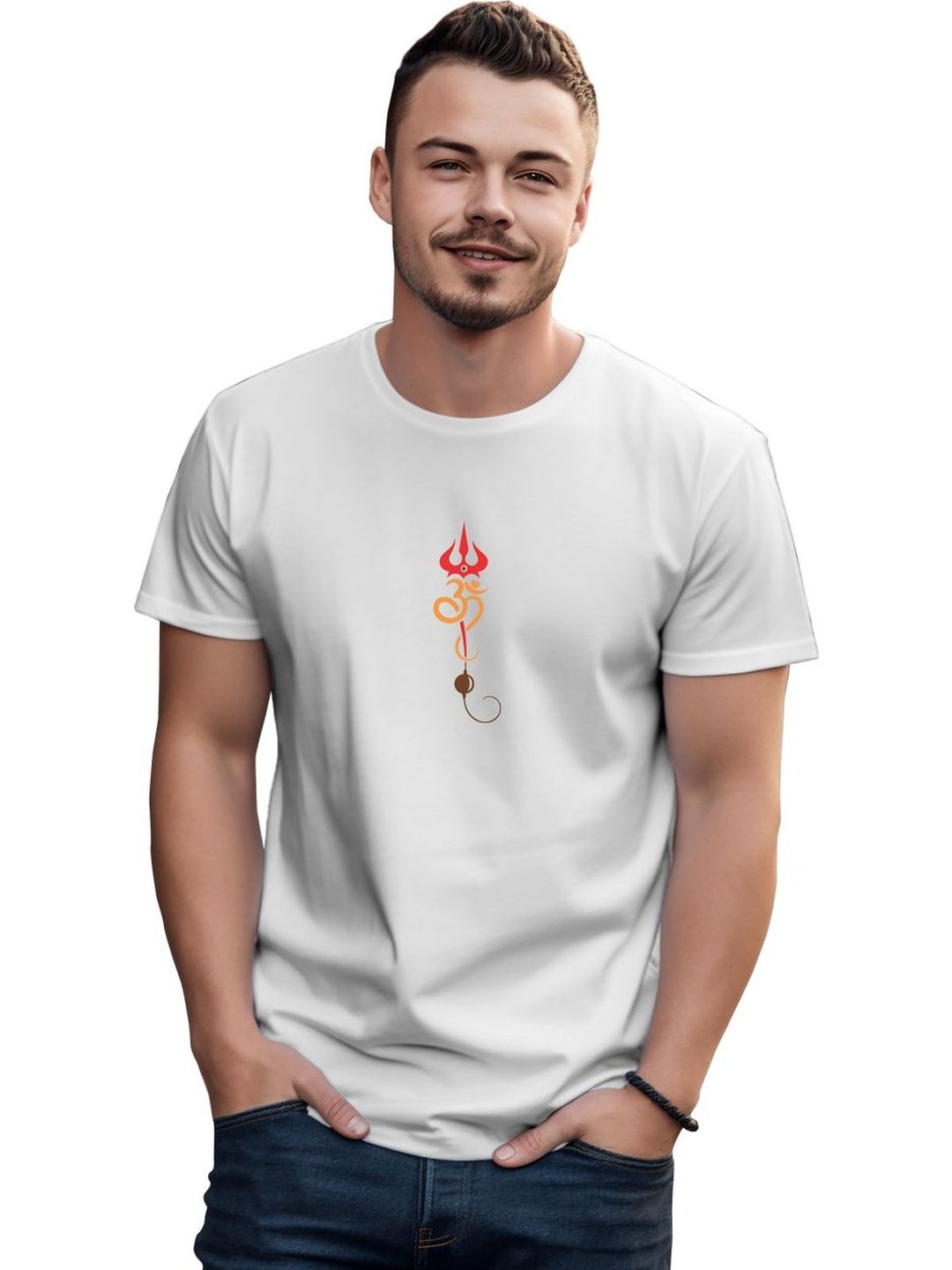Sanaatani Men Printed T-shirt