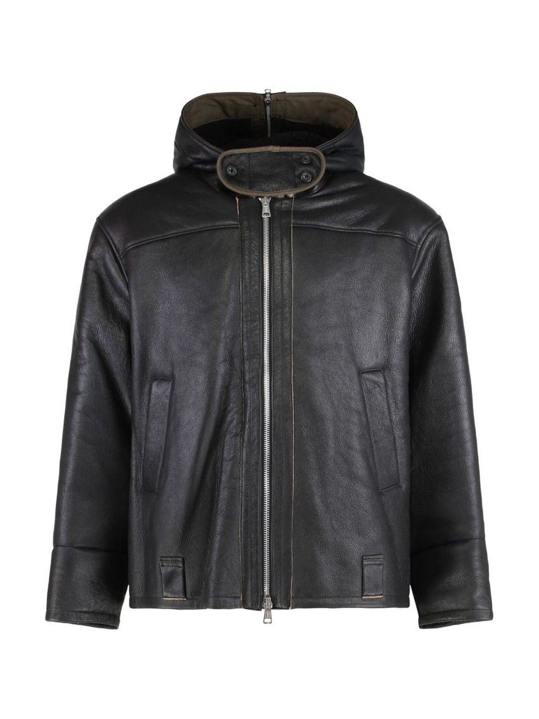OUR LEGACY Black Solid Hood Jacket