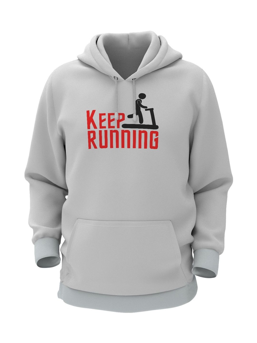 THE PRINT PLATTER Men Printed Hooded Sweatshirt