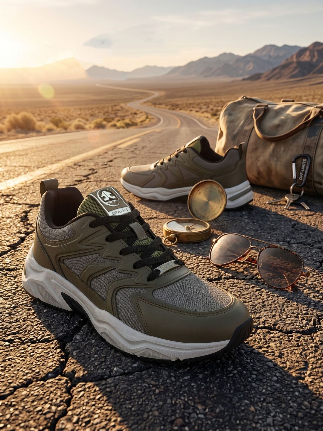OFF LIMITS Men Comfortable Trekking Shoes