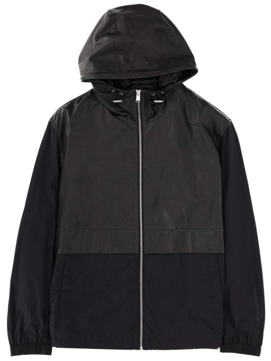 Hugo Boss Black Solid Hood Jacket