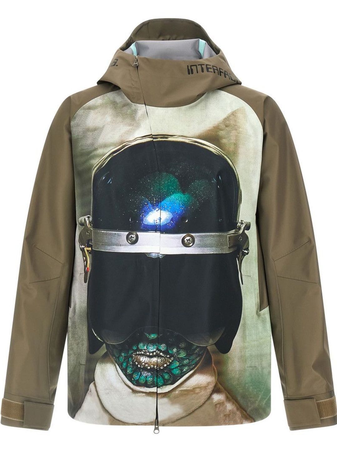Undercover Multicolor Graphic Hood Jacket