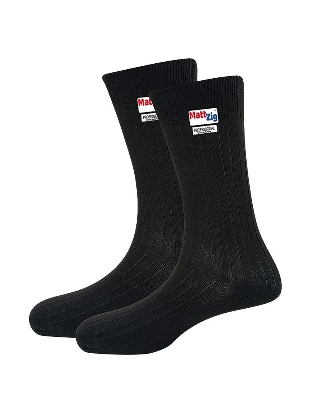 MattZig Men Cotton Blend Patterned Calf Length Socks