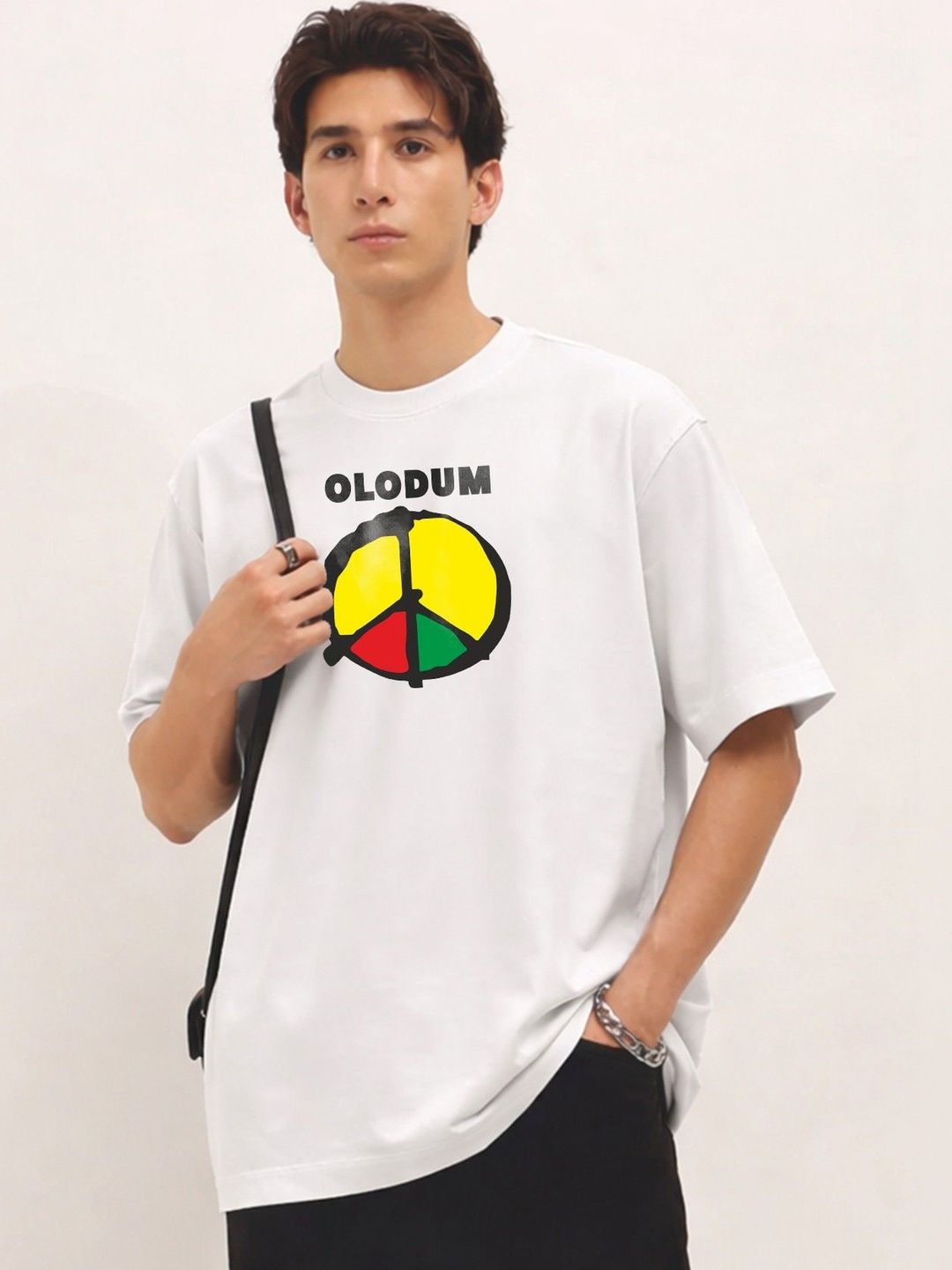 TOGS & TERRE Men Printed Organic Cotton Blend Pockets T-shirt