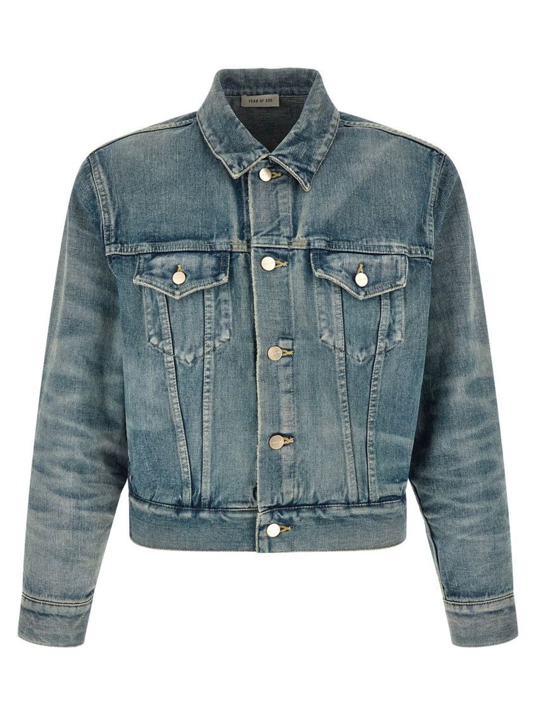 Fear Of God Light Blue Solid Jackets