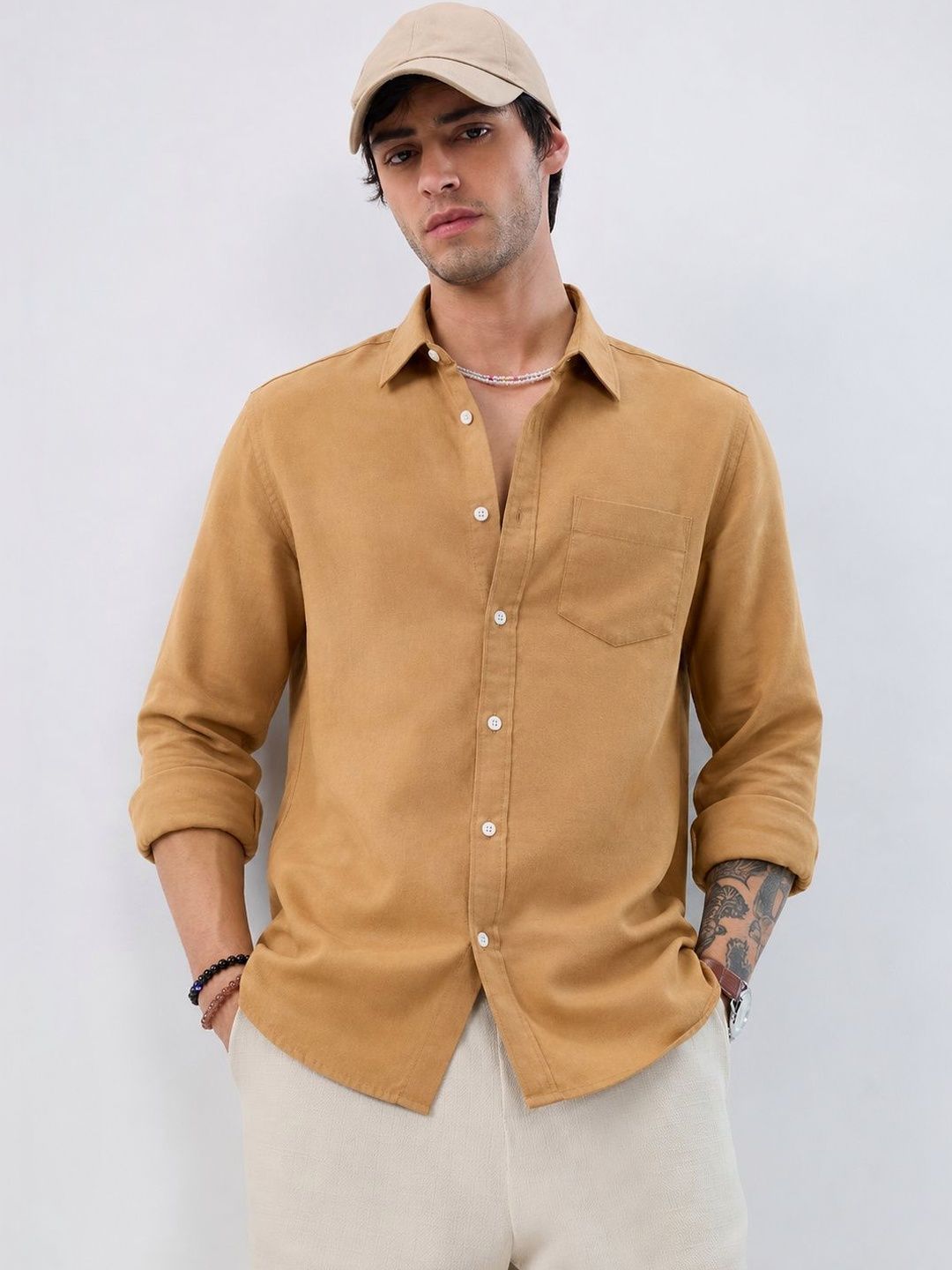 NETTO UOMO Men Casual Shirt