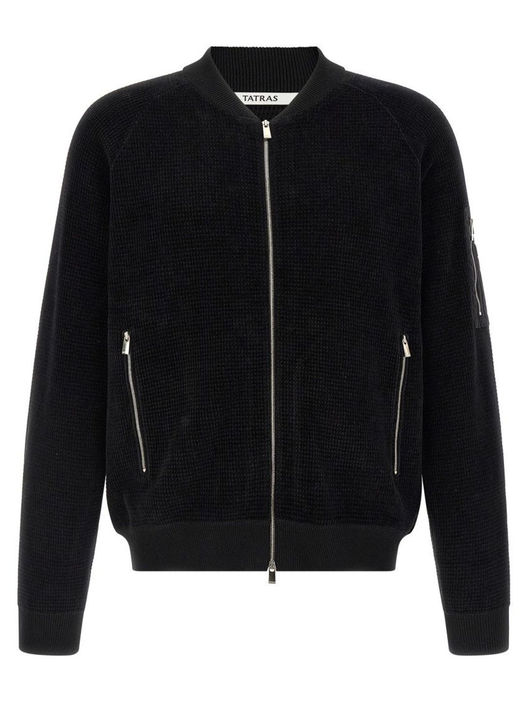 Tatras Black Textured Jacket