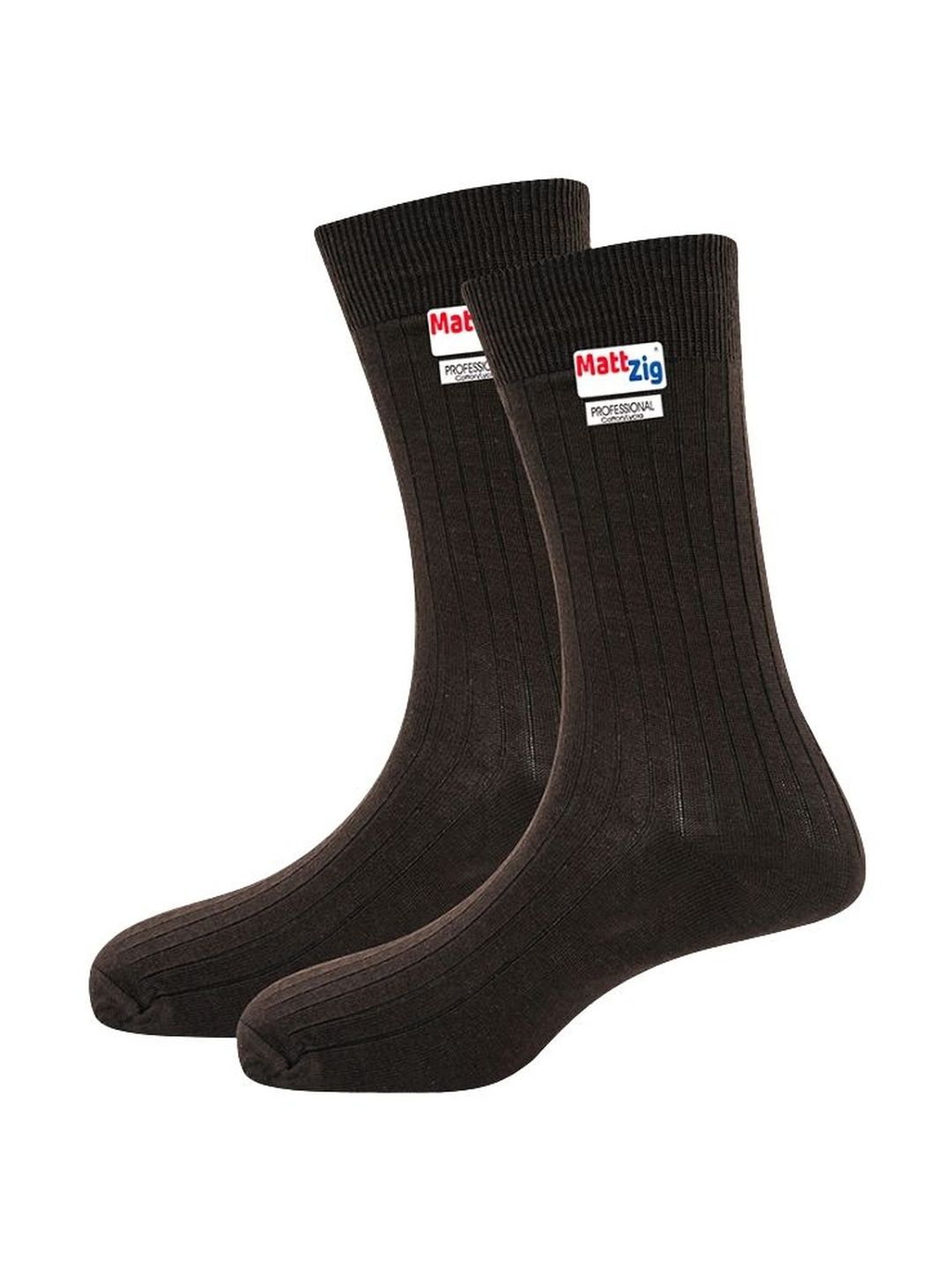 MattZig Men Cotton Blend Calf Length Socks