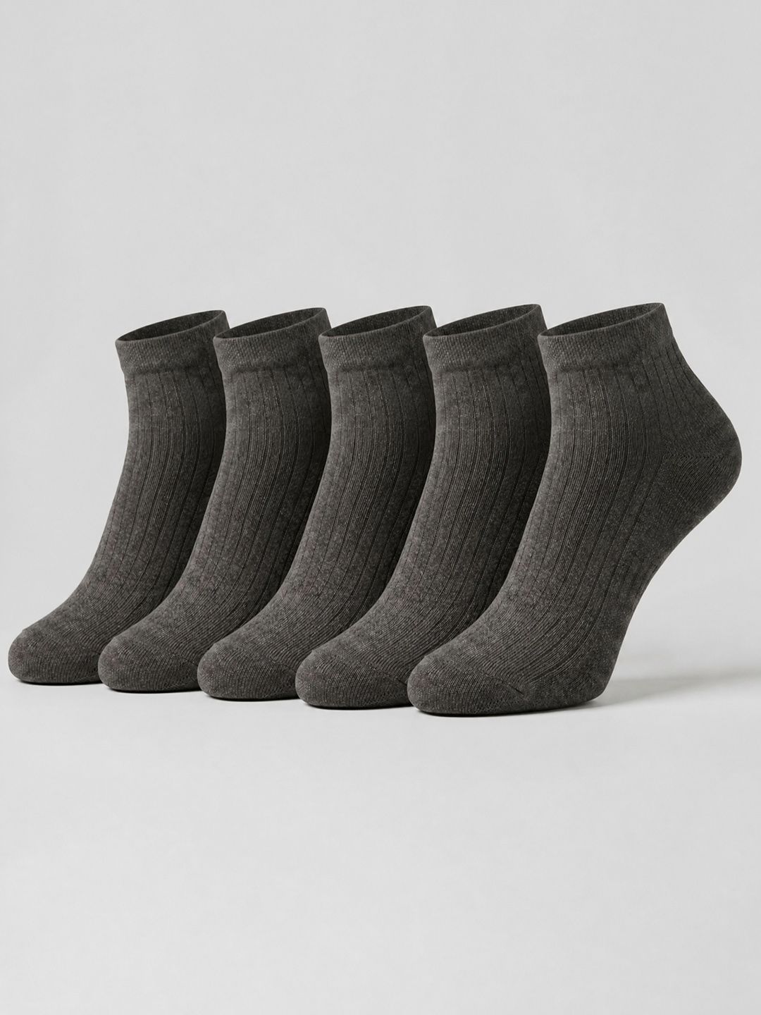 SZN Unisex Pack of 5 Cotton Ankle Length Socks