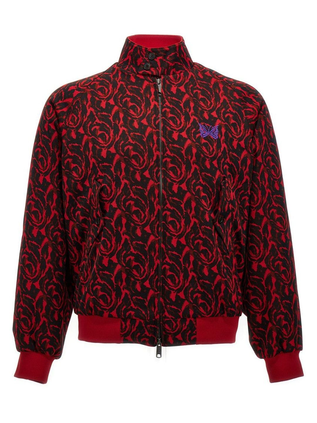 Baracuta Red Jacquard Bomber Jackets