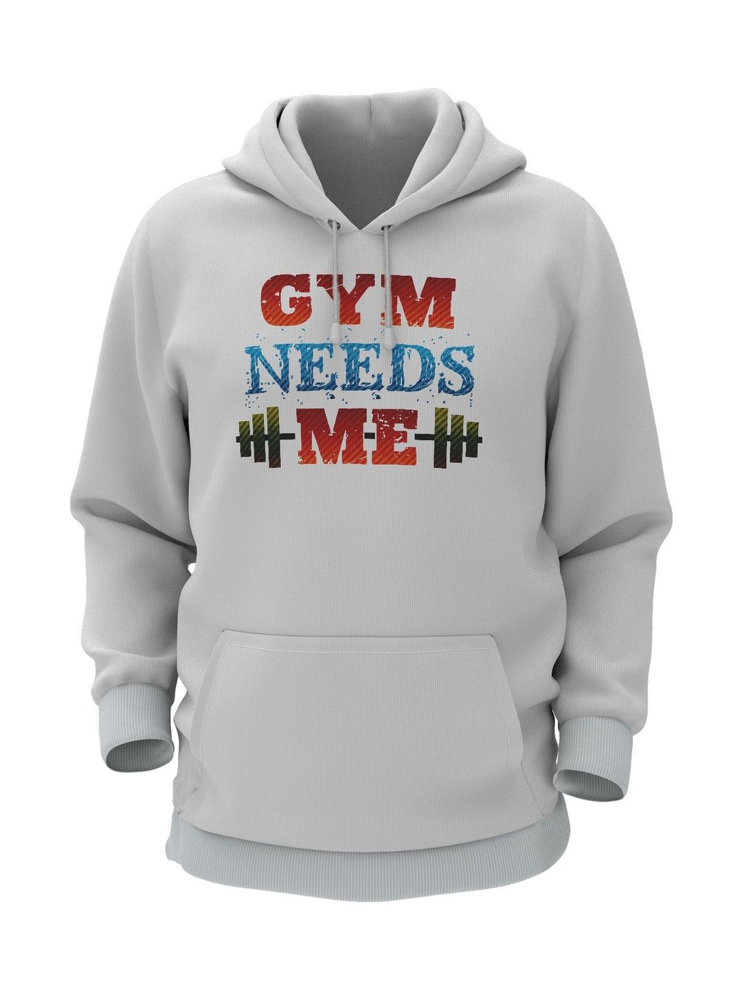 THE PRINT PLATTER Men Printed Hooded Sweatshirt