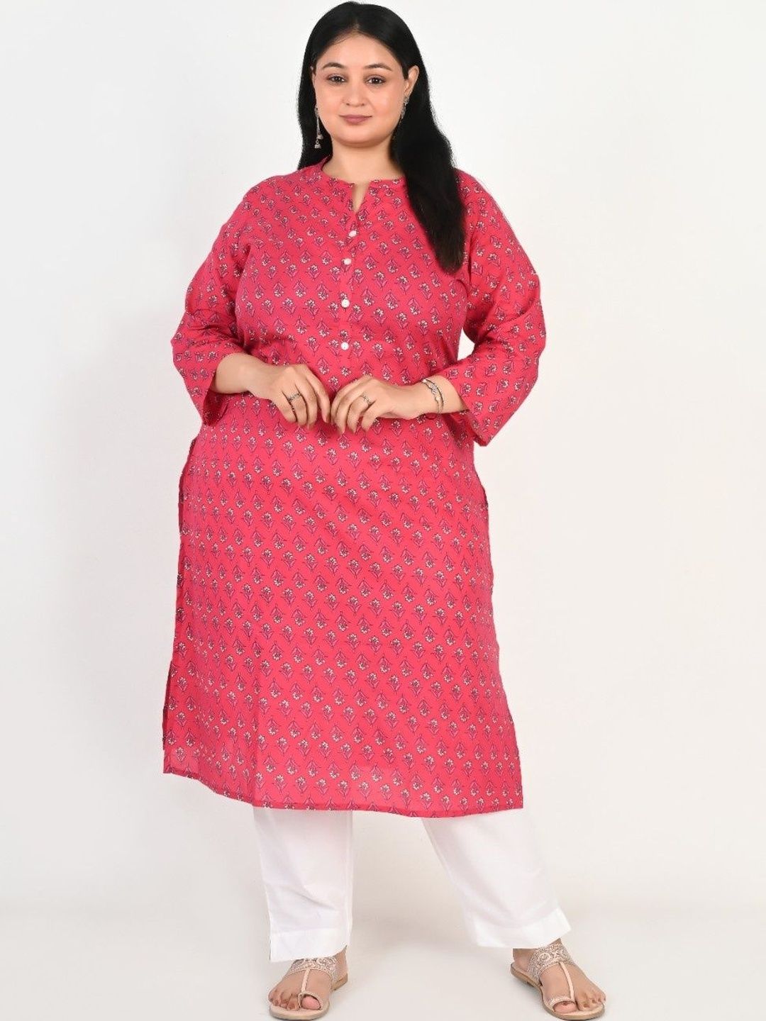 VIFA PLUS Women Floral Printed Kurta