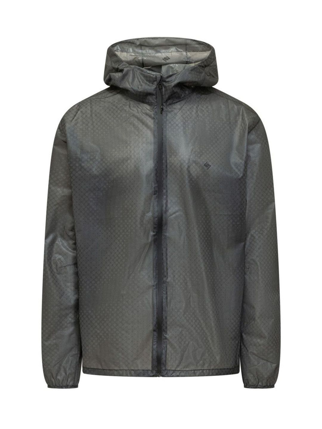 Represent Grey Textured Hood Jacket