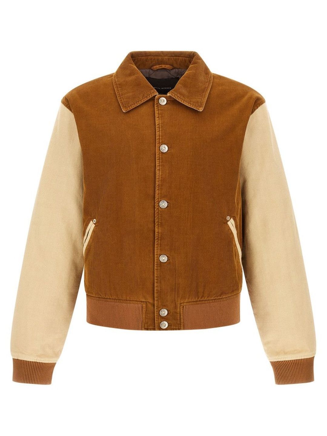 Wales Bonner Brown Color Block Jacket