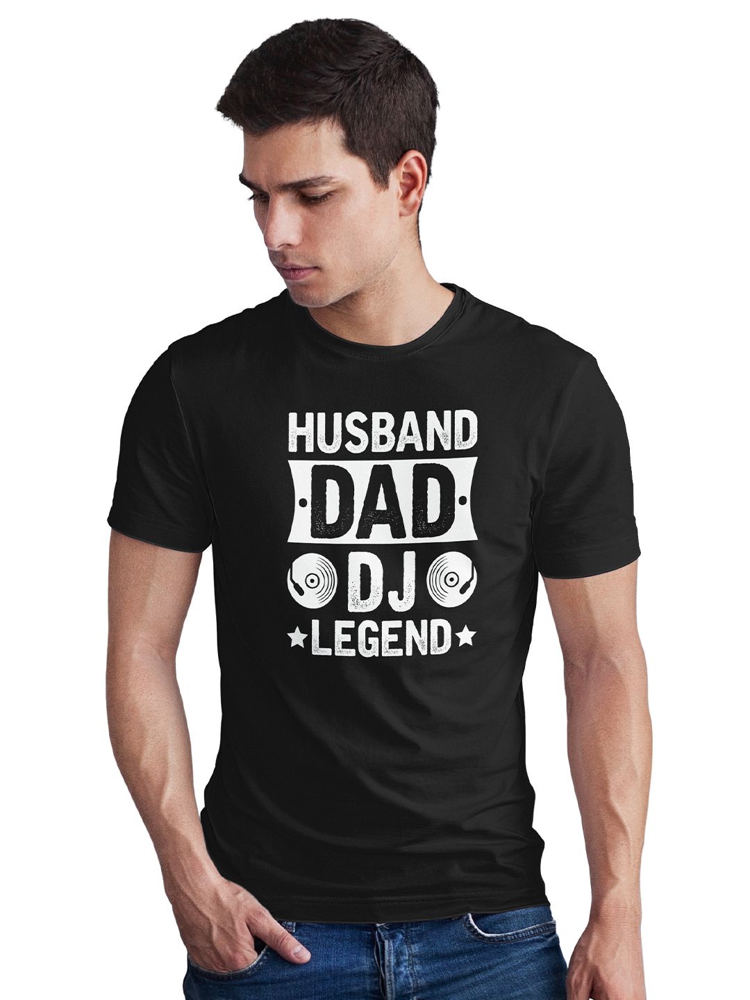 Seekbuylove Men Typography Printed Bio Finish T-shirt