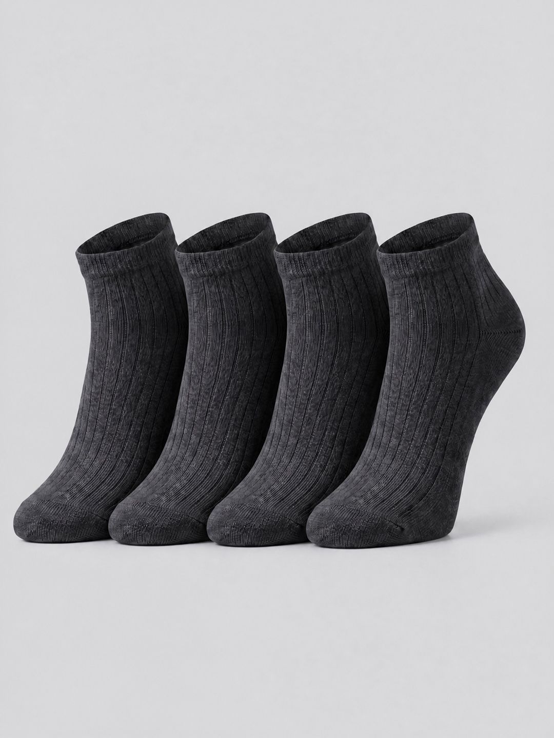 SZN Unisex Pack of 4 Cotton Ankle Length Socks