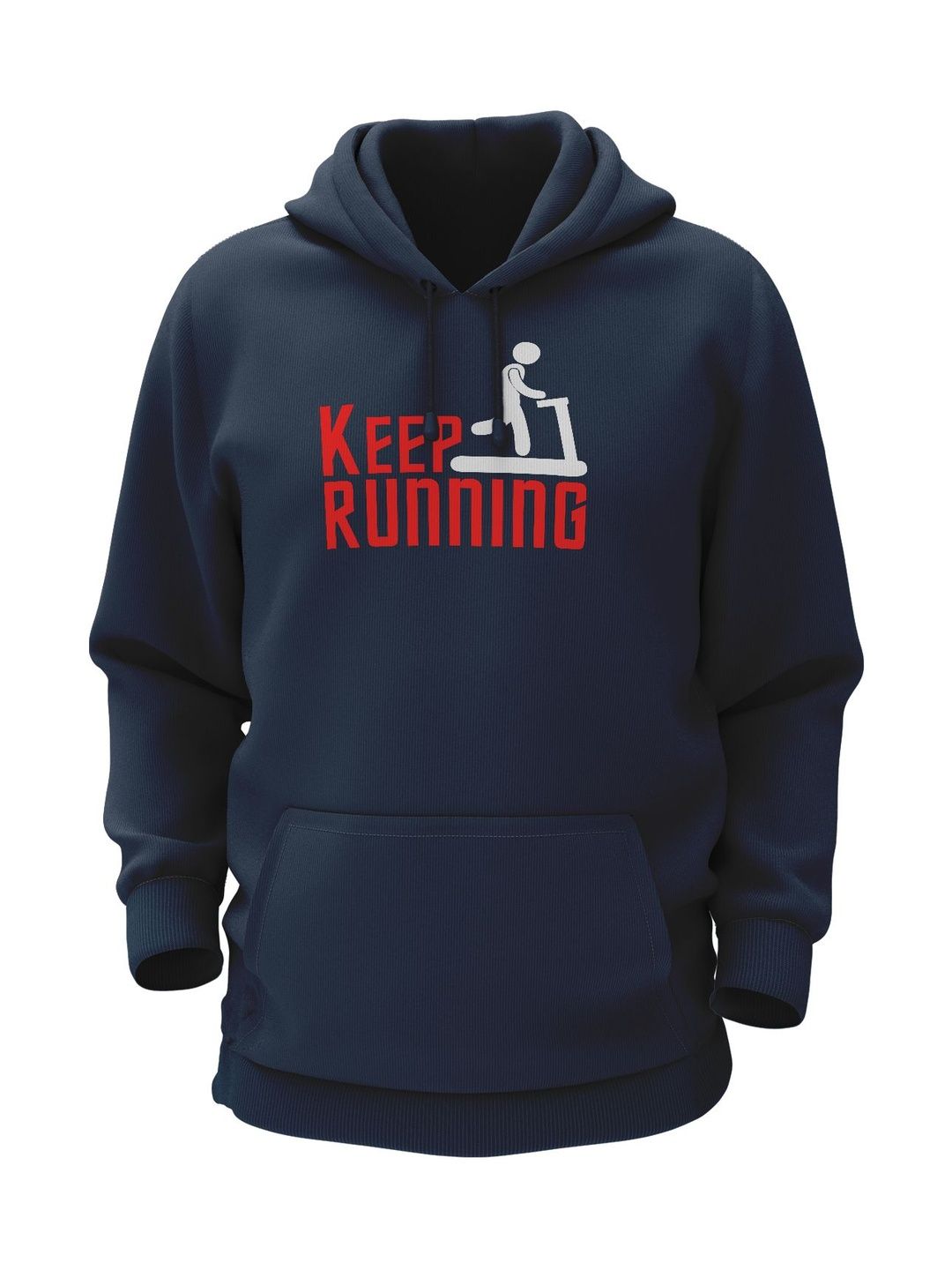 THE PRINT PLATTER Men Printed Hooded Sweatshirt