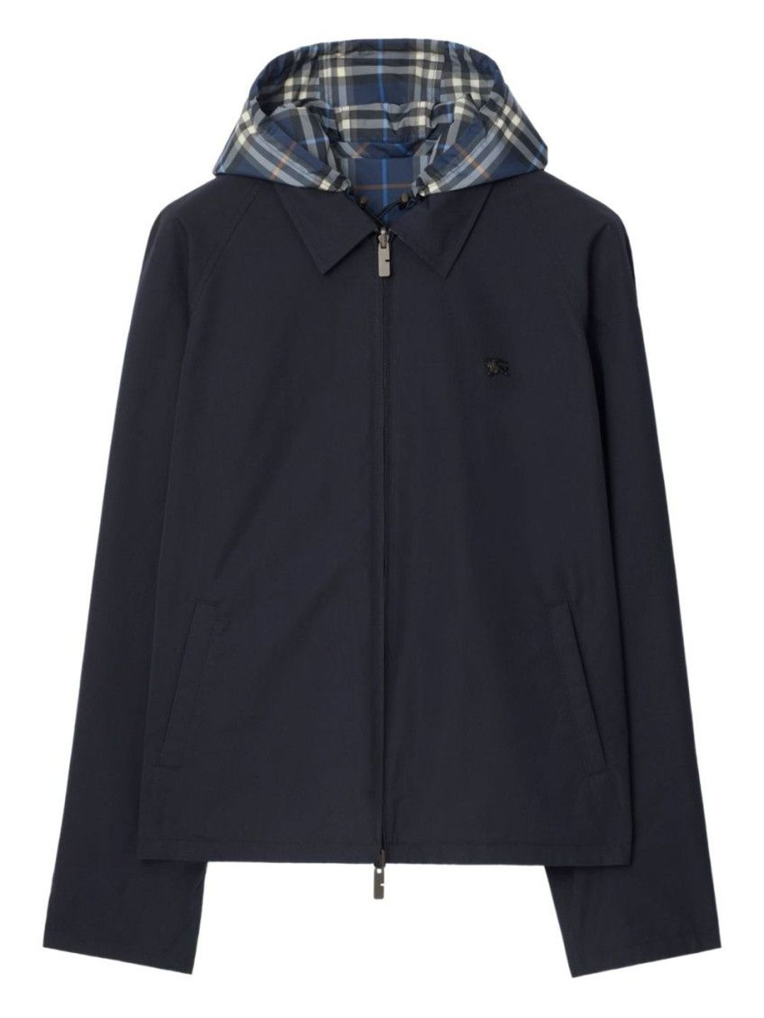 Burberry Navy Blue Hood Jacket