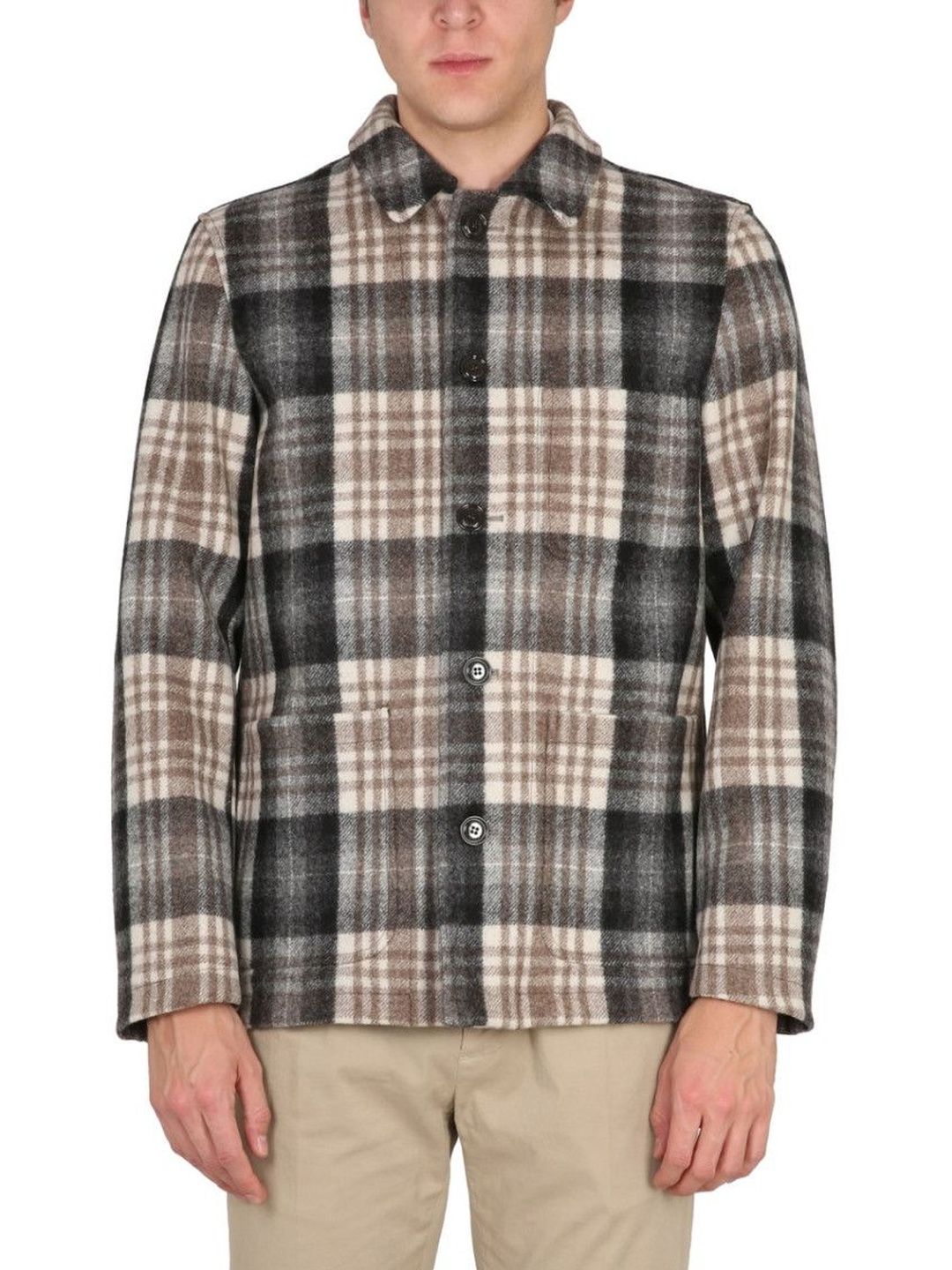 Aspesi Beige Winter Shirt Jackets
