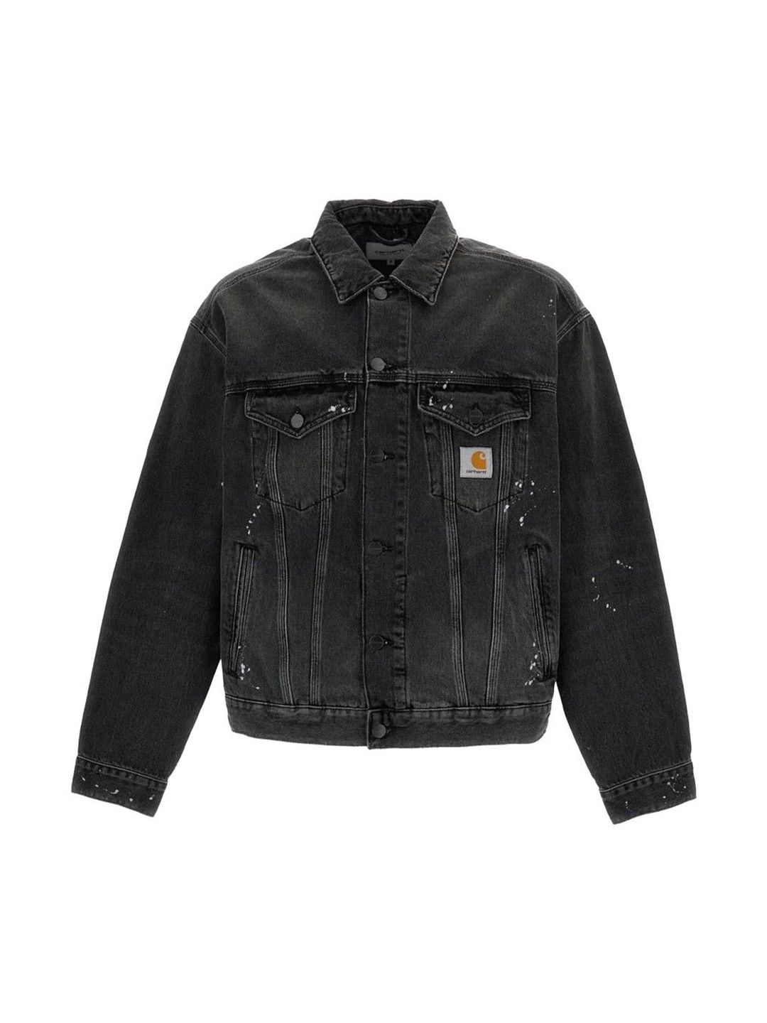 Carhartt WIP Black Shirt Collar Jackets