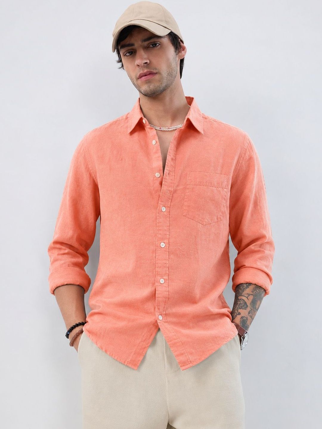 NETTO UOMO Men Casual Shirt