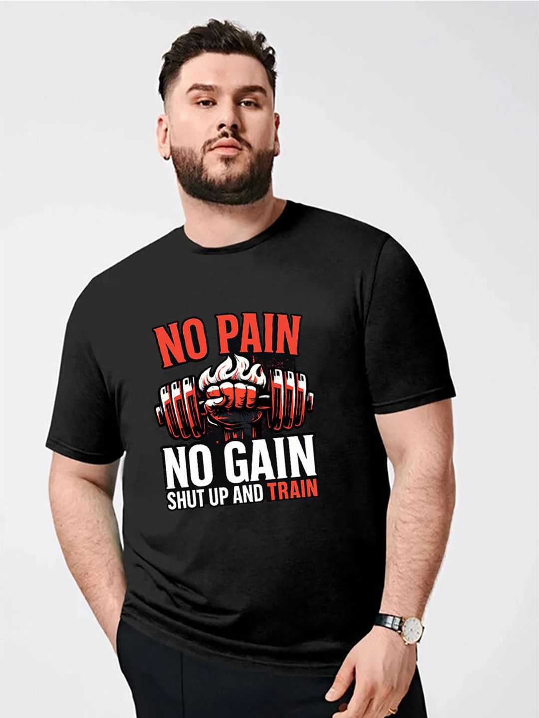 Moda Rapido Men Typography Printed T-shirt