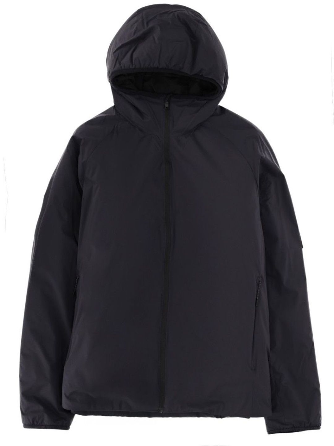 Hugo Boss Navy Blue Solid Hood Jacket