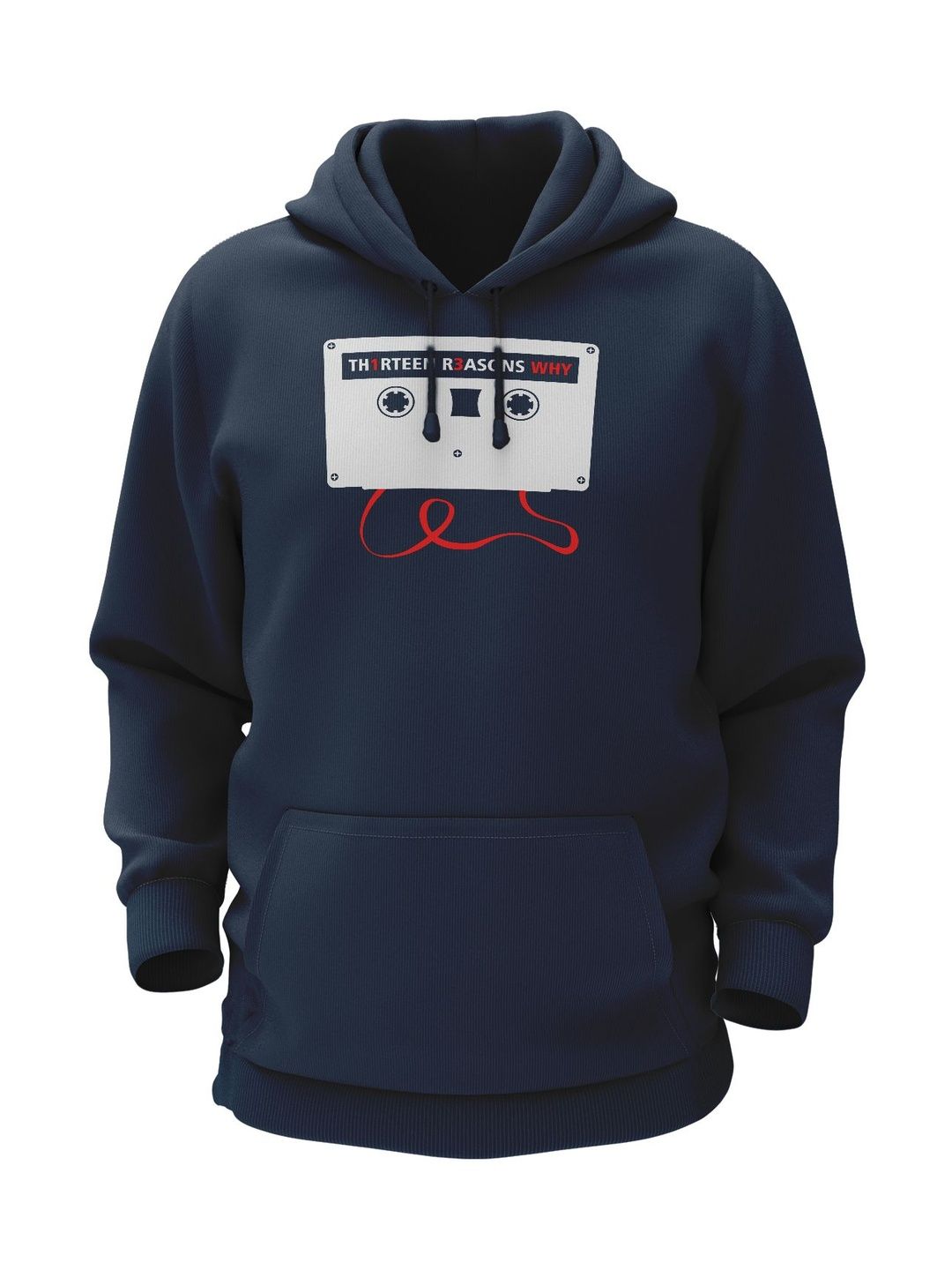 THE PRINT PLATTER Men Printed Hooded Sweatshirt
