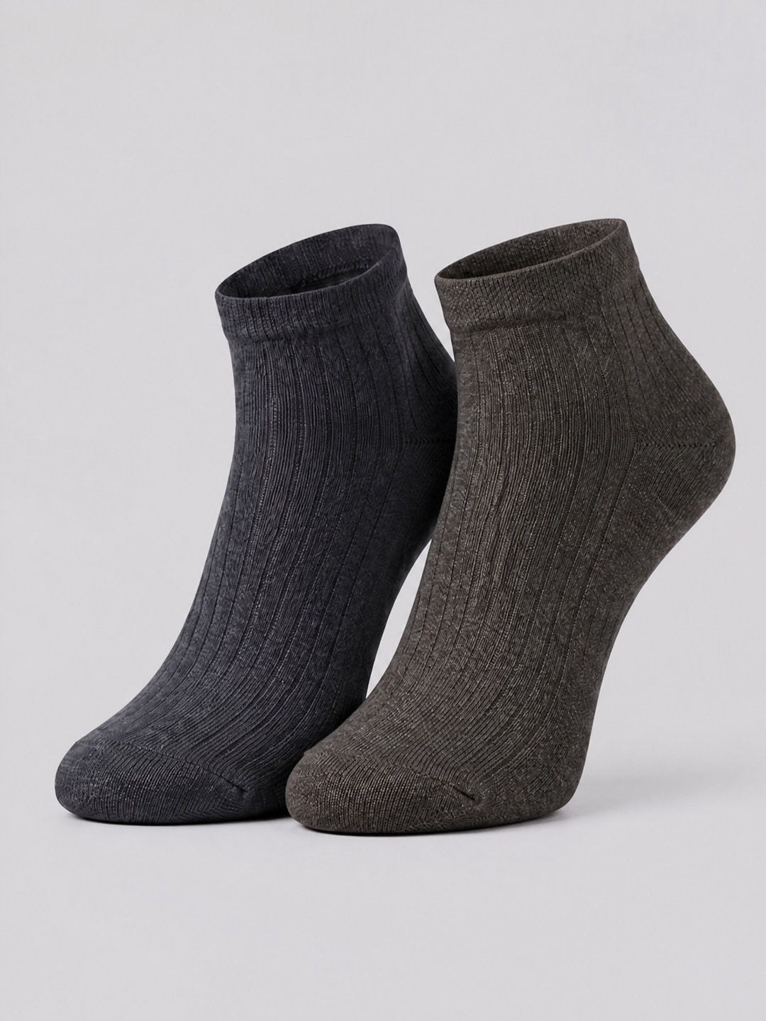 Moda Rapido Men Pack of 2 Cotton Assorted Patterned Ankle Length Socks