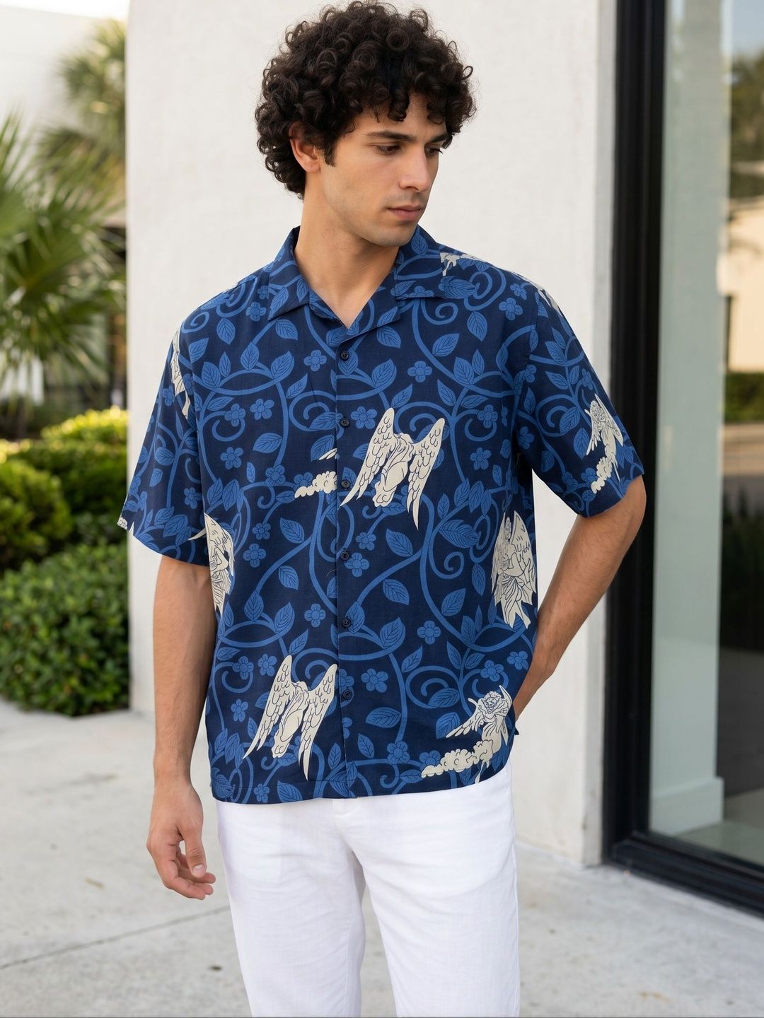 TRULOOM TRULOOM Men Relaxed Printed Casual Shirt