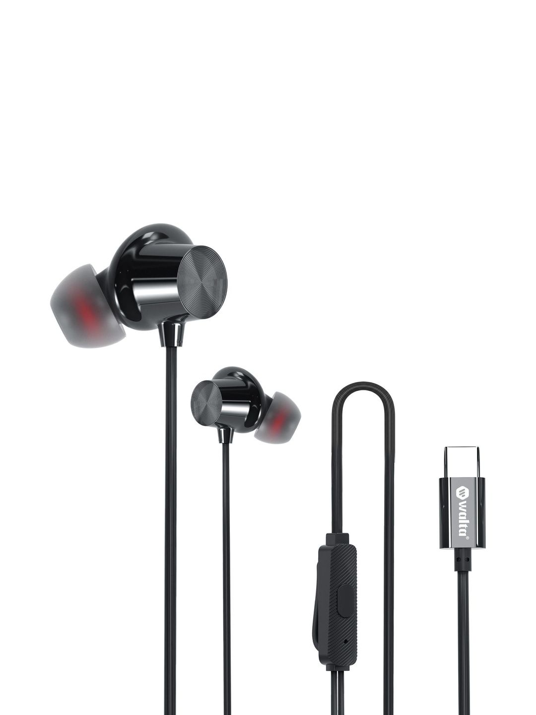 WALTA Z9 Type-C Wired Earphones