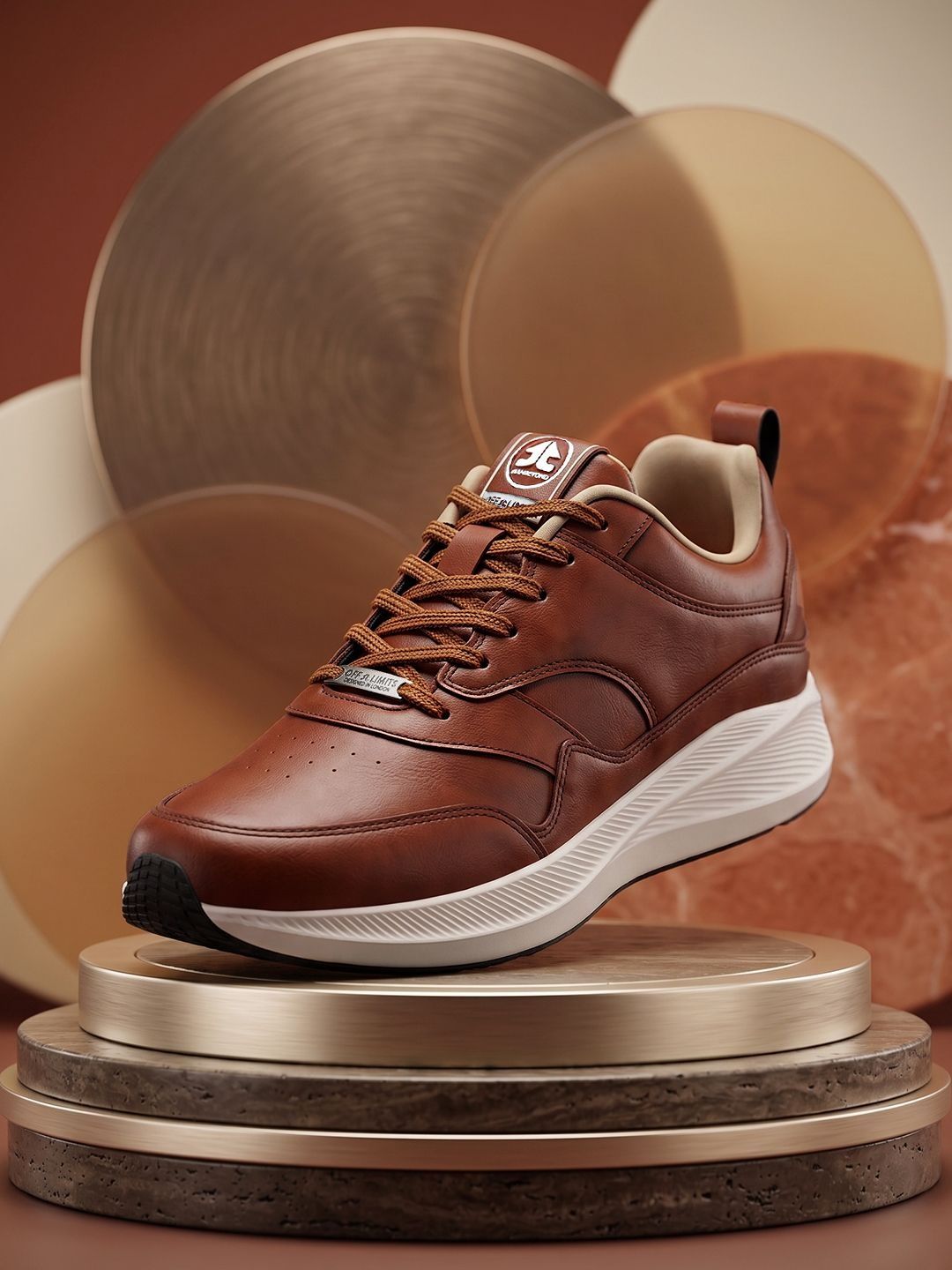 OFF LIMITS Orm Tan Synthetic Running Shoes