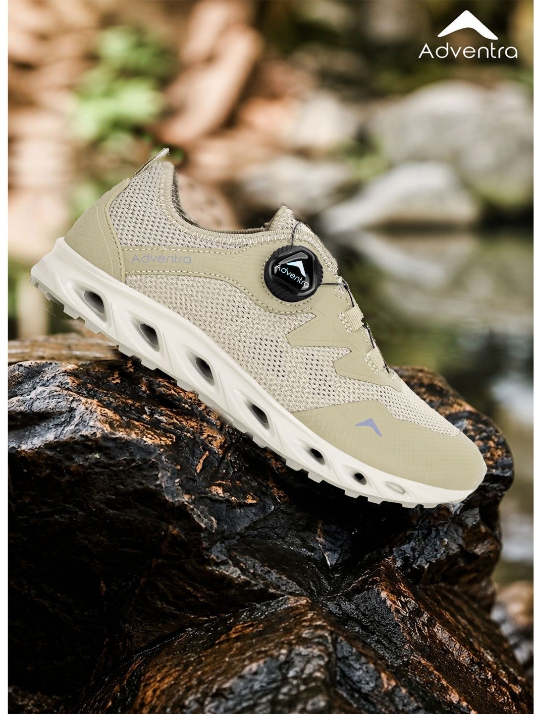 Adventra Sports Men Mesh Walking Non-Marking Shoes