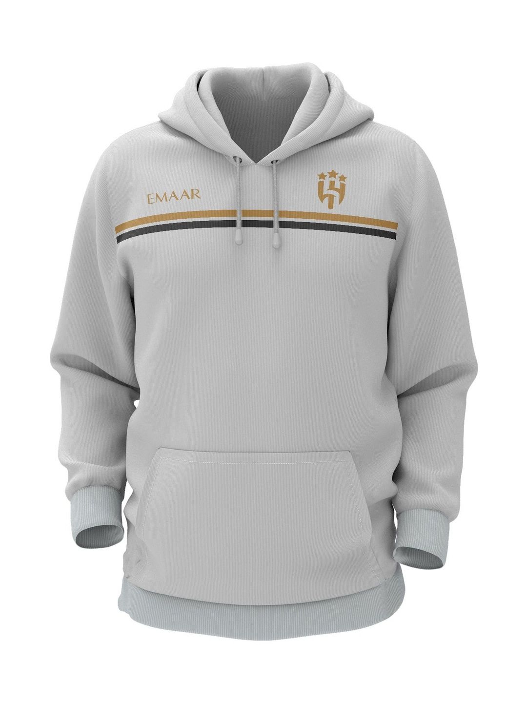 THE PRINT PLATTER Men Printed Hooded Sweatshirt