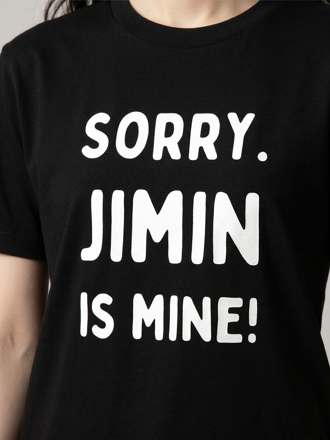 Buy The Korhean Store Unisex BTS Jimin Is Mine Streetwear Regular