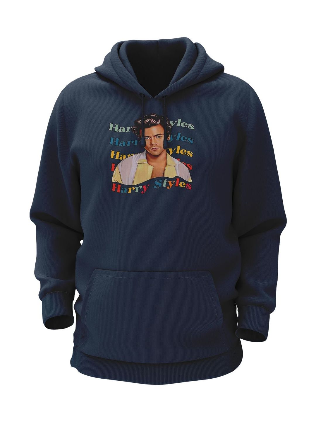 THE PRINT PLATTER Men Printed Hooded Sweatshirt