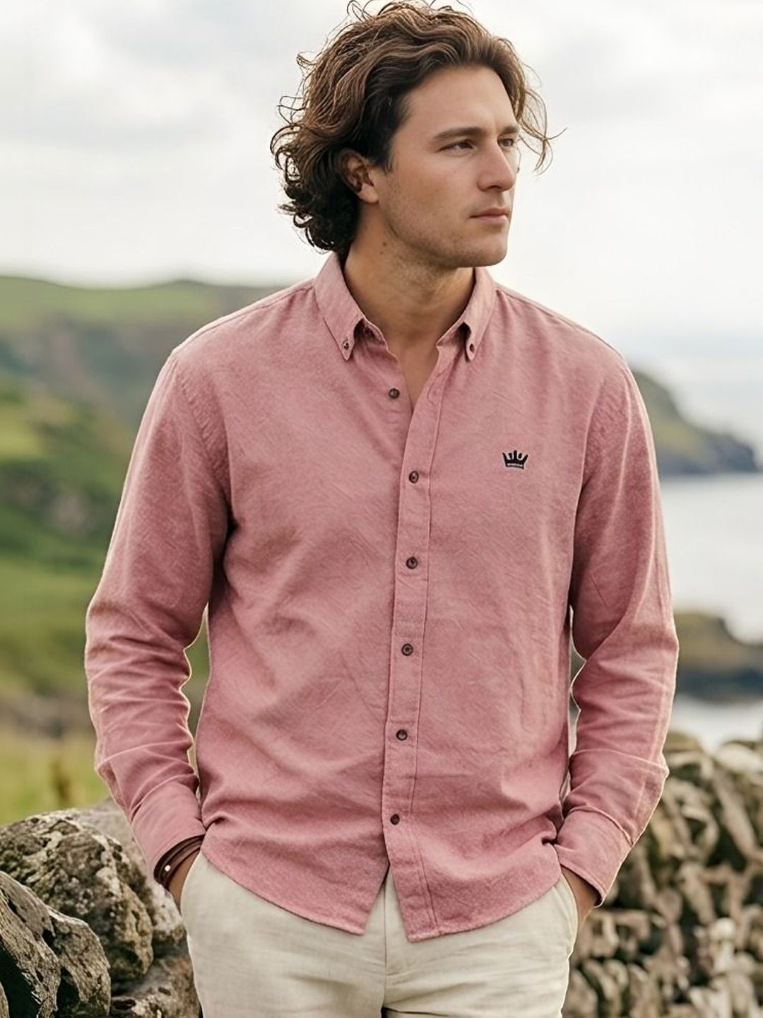 THE SQUAD CLUB Men Casual Shirt