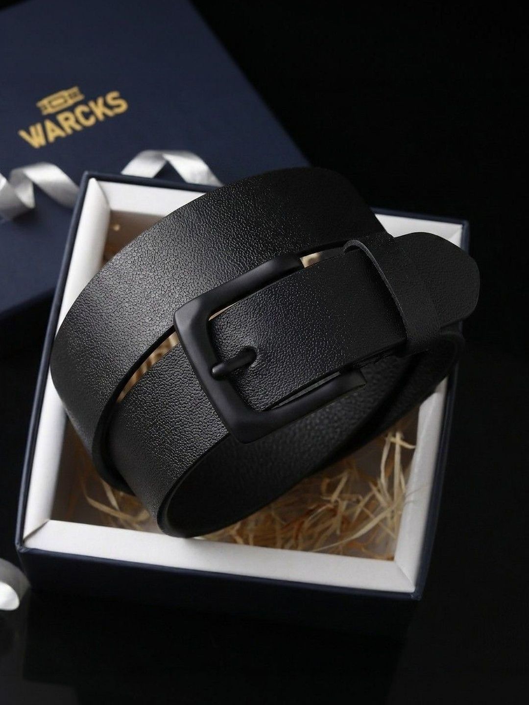 warcks Men Leather Belt