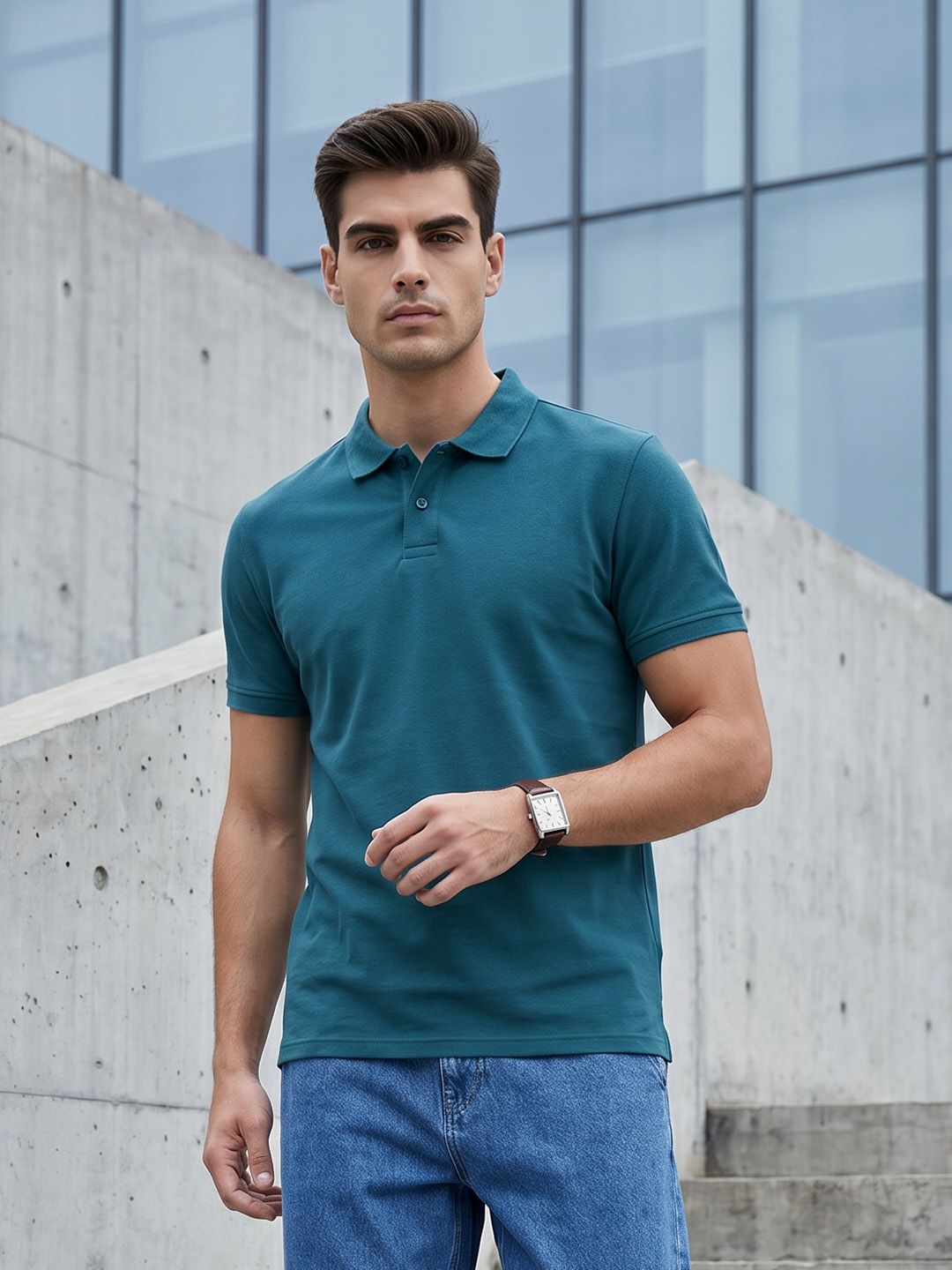 encore by INVICTUS Polo Collar T-shirt