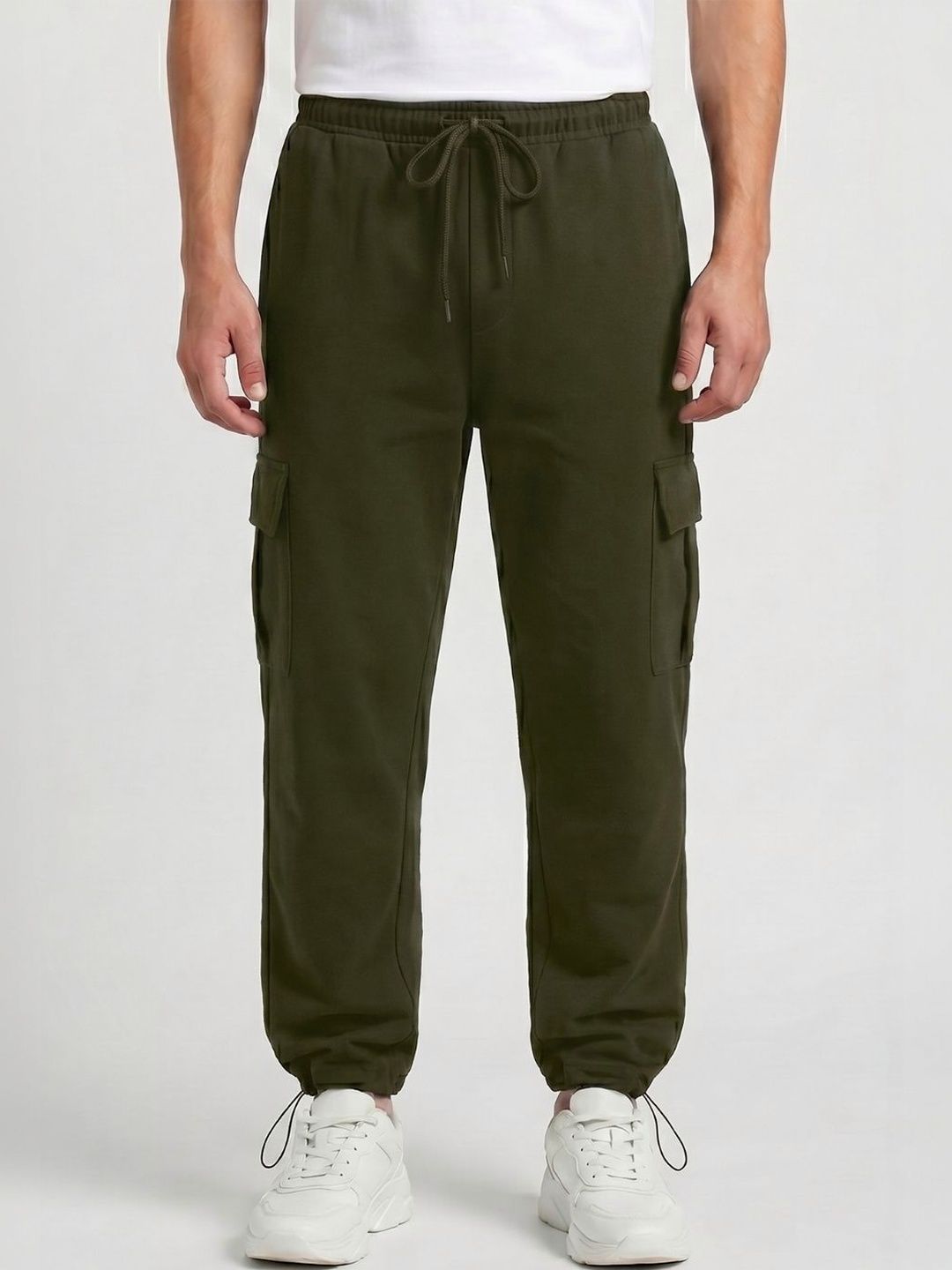RAAX Men Relaxed Fit Training Cargos