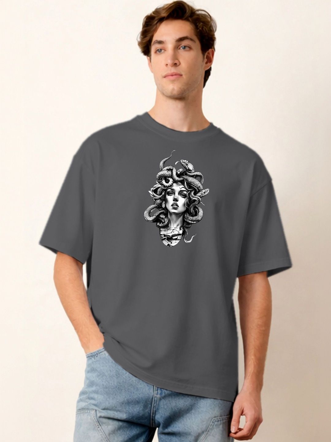 TOGS & TERRE Men Printed Organic Cotton Blend T-shirt