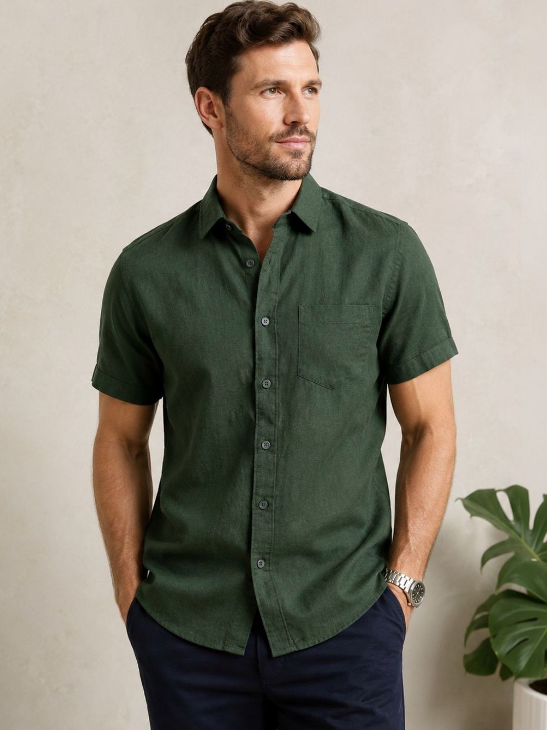 TERROFAB Men Classic Casual Shirt