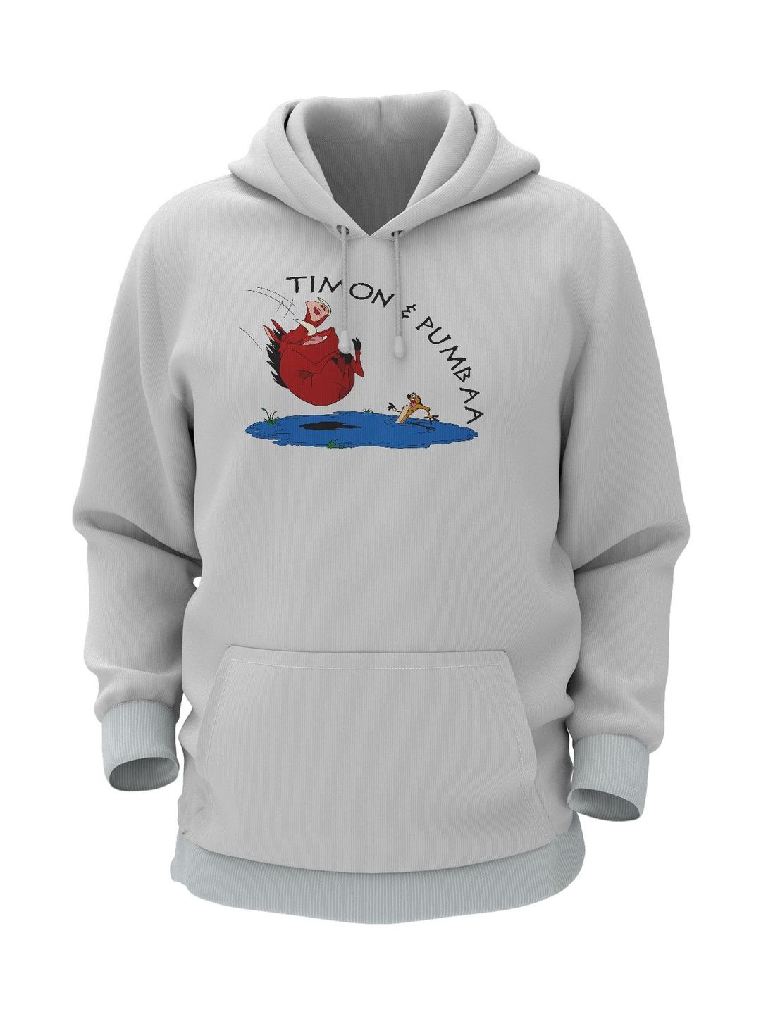 THE PRINT PLATTER Men Printed Hooded Sweatshirt
