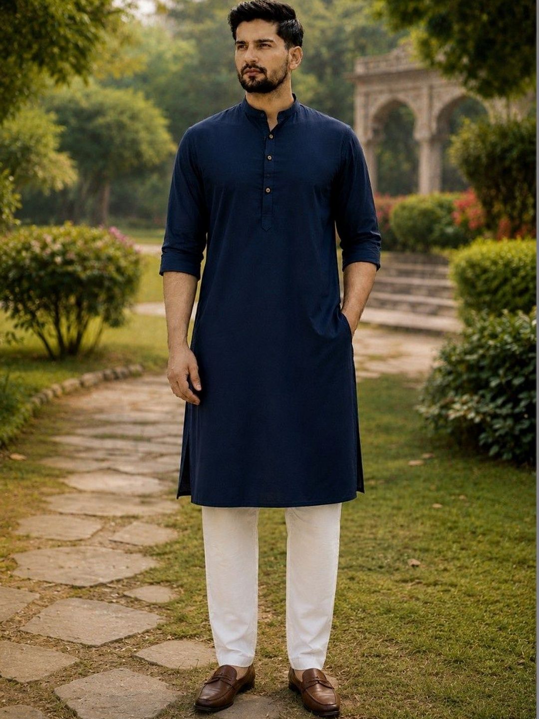 LADSLOOM Men Kurta