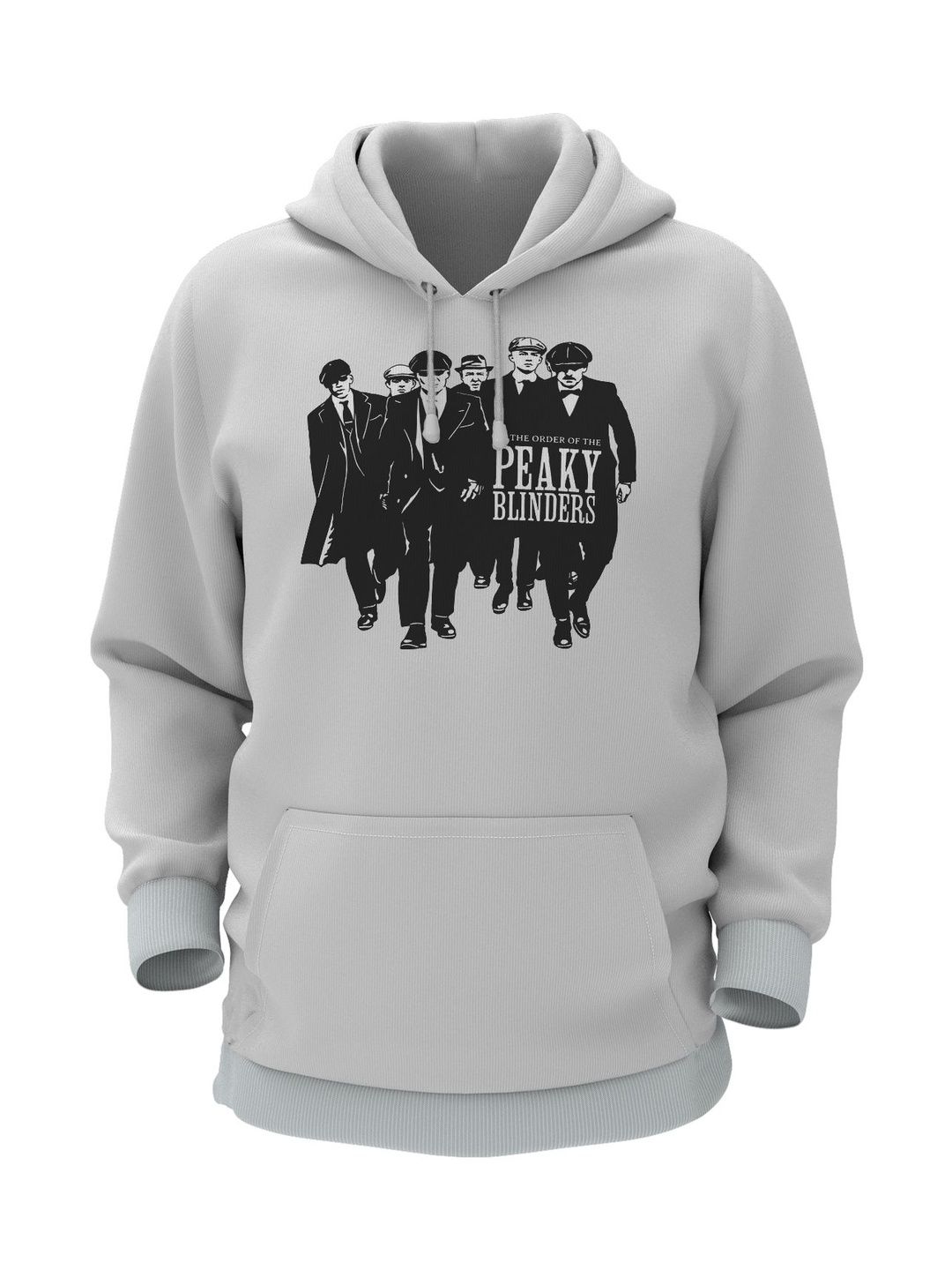 THE PRINT PLATTER Men Printed Hooded Sweatshirt