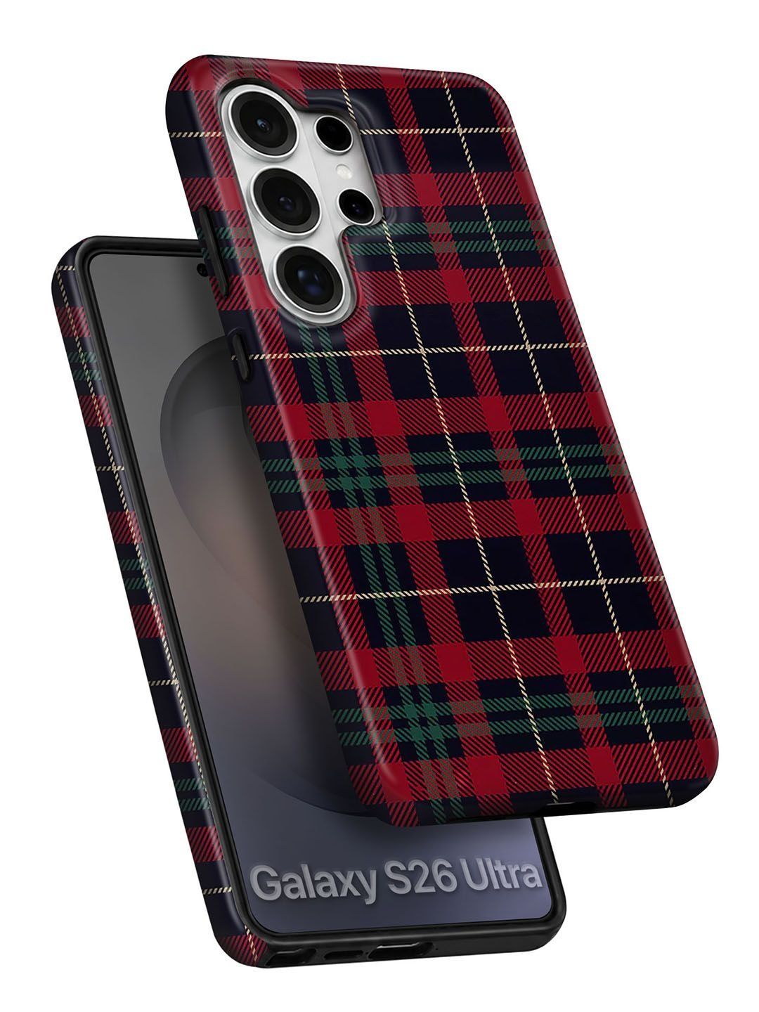 QRIOH Geometric Printed Samsung Galaxy S26 Ultra 5G Back Case Mobile Accessories