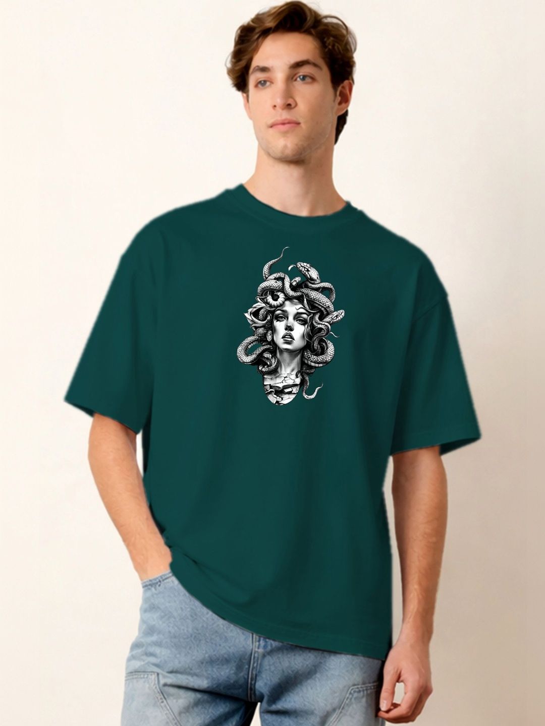 TOGS & TERRE Men Printed Organic Cotton Blend T-shirt